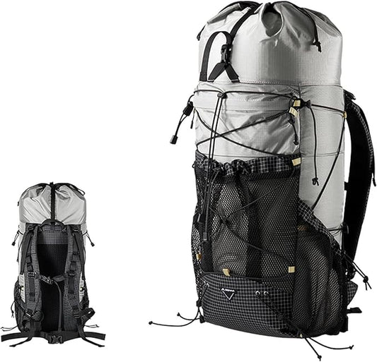 BISINNA Hiking Backpack 25+10L Lightweight Camping Backpack Daypack Ultralight 580g Backpacks for Travel Climbing Backpacking Outdoor for Adults