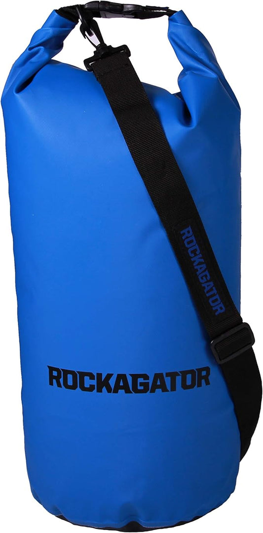 Rockagator Waterproof Dry Bags 100% Water Proof Dry Bag with Detachable Shoulder Strap | Can Be Submersed in Water and Will Keep Your Gear Dry on the River, Lake, Raft, Kayak (10L, 20L, 30L, 50L)
