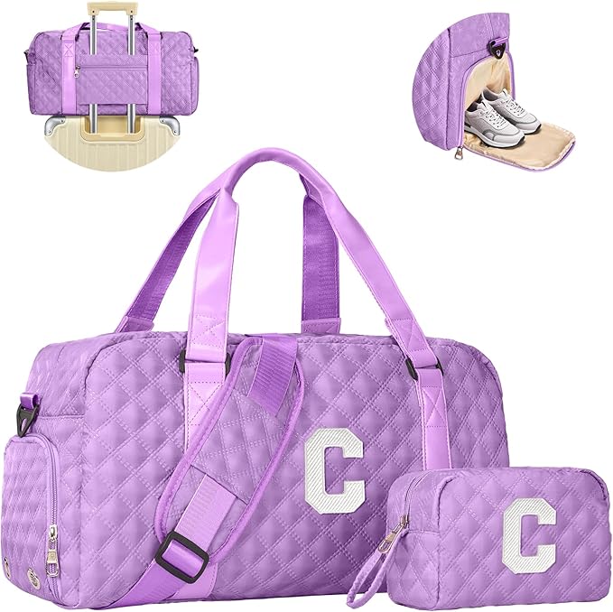 Elilier Travel Bag Women, Overnight Bag, Kids Gifts for Daughter, Teacher Appreciation Gifts, for Teens, Gift for Friend Sister Women Gifts