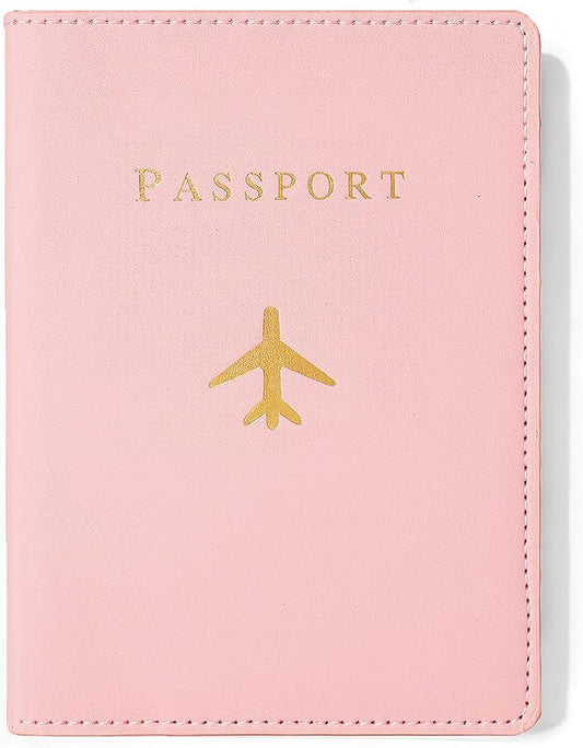 Sizobi Leather Passport Holder Covers Case, Passport Holder for Travel Women, International Travel Must Haves Travel Accessories for Women Men, Cruise Ship Essentials, Passport Book Travel Gifts