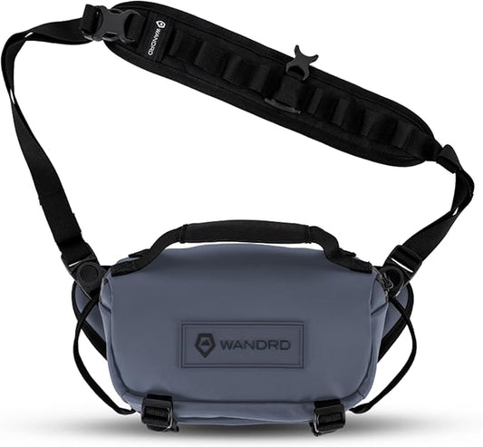 WANDRD ROGUE V1 3L Sling: Compact Camera Sling and Crossbody Bag with Fast Access, 3-Way Carry– Lightweight Everyday Bag Great for Travel, Photography, and Daily Use (Aegean Blue)