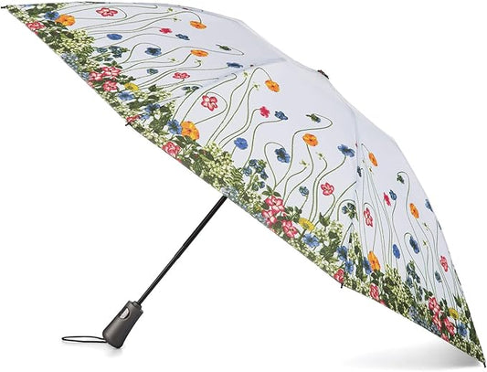 Totes Reverse Close Folding Inbrella with Auto Open Close and Compact