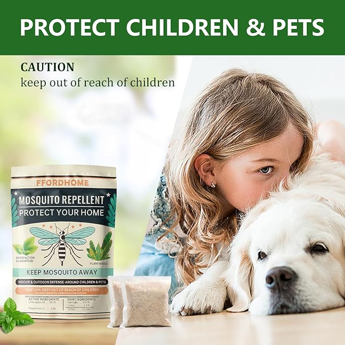 Mosquito Repellent for Patio - Mosquito Repellent Indoor & Outdoor Protection - Mosquito Deterrent for Yard - Mosquito Control for Rooms, Keep Mosquitos Away for Camping - 10 Packs