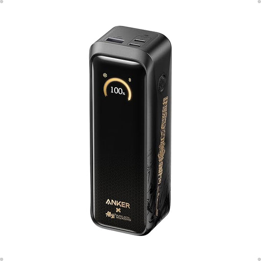 Anker Prime Power Bank Black Myth: Wukong Edition, 20,100mAh 3-Port Portable Charger with 220W, Two-Way Power, TSA-Approved, App Control, for MacBook, iPhone 17/16 Series, and More (Base Not Included)