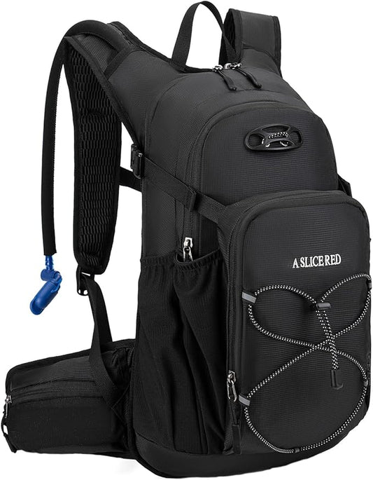 Hydration Backpack, Water Backpack for Hiking with 3L Water Bladder, Insulated Hydration Pack Lightweight Day Hydropack Ideal for Hiking and Cycling, 18L