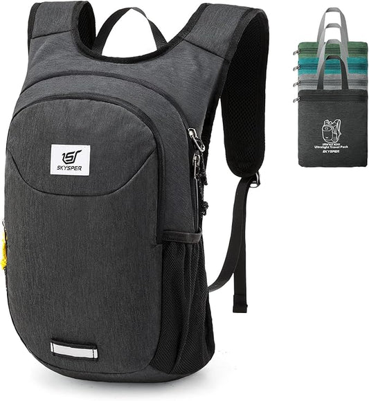 SKYSPER Small Hiking Backpack 10L Packable Lightweight Back Pack Foldable Travel Daypack for Women Men | Packable, Lightweight, Back Pack, Foldable, Travel Daypack
