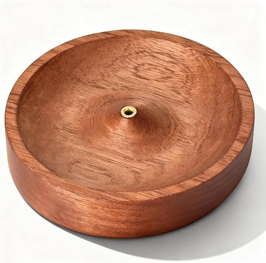Incense Holder, Incense Holder for Sticks - Natural Wooden Incense Stick Holder, Incense Burner for Meditation Yoga Spa Room Decor