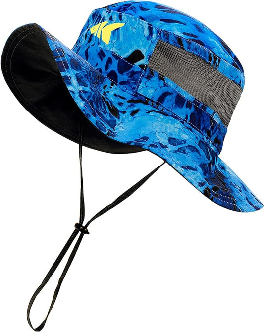KastKing Sol Armis UPF 50 Boonie Hat - Sun Protection Hat, Fishing Hat, Beach & Hiking Hat, Paddling