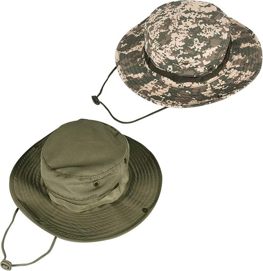 Sun Hats for Men Women Bucket Hat UPF 50+ Boonie Hat Foldable UV Protection Hiking Beach Fishing Summer Safari