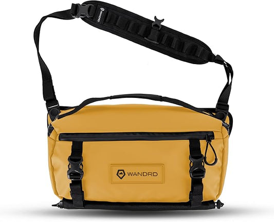 WANDRD ROGUE V1 9L Sling: Compact Camera Sling and Crossbody Bag with Fast Access, 3-Way Carry– Lightweight Everyday Bag Great for Travel, Photography, and Daily Use (Dallol Yellow)