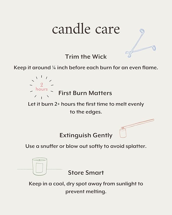 Literie NYC Inspired Scented Candle: Afternoon in Central Park - Grass & Bergamot Scent, 9oz, 50 Hour Burn, Vegan Soy & Coconut Blend Candle for Home Decor, Gift for Women & Men