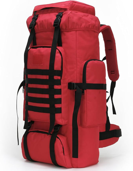 W WINTMING Hiking Backpack for Men 70L/100L Camping Backpack Military Rucksack Molle 3 Days Assault Pack for Climbing | Camping Backpack, 3 Days Assault Pack, for Climbing