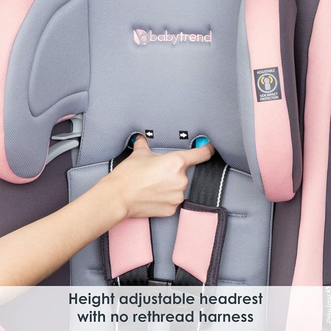 Baby Trend Cover Me™ 4-in-1 Convertible Car Seat, Quartz Pink