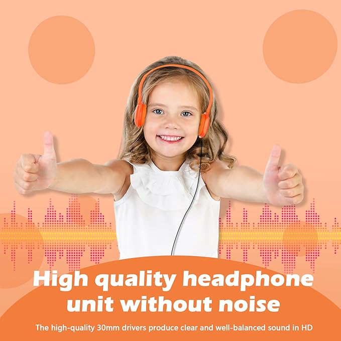 Classroom Kids Headphones Bulk 20 Pack Class Set of Headphones for Students Children Boys Girls Teen and Adult (5 Colors)