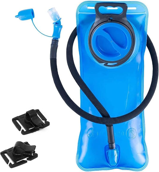 Hydration Bladder 1.5L-2L-3L,Leak Proof Water Reservoir with Insulated Sleeve, BPA Free Military Water Storage Bladder Bag Hydration Pack Replacement,Great for Bicycling Hiking Camping Hunting Running