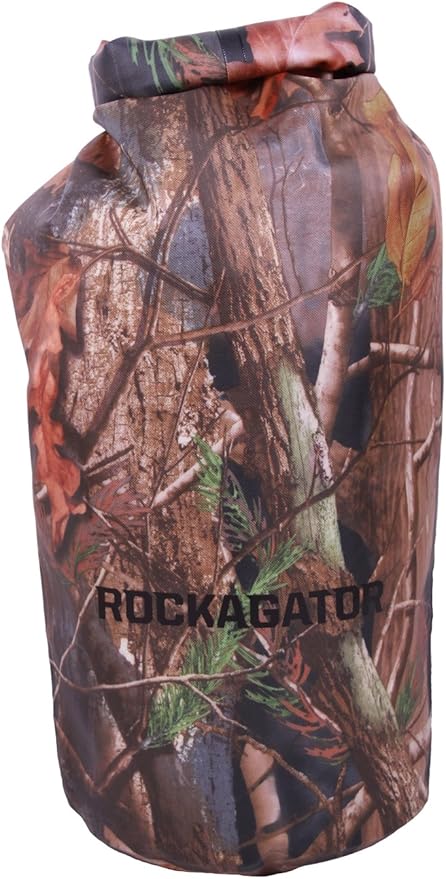Rockagator Waterproof Dry Bags 100% Water Proof Dry Bag with Detachable Shoulder Strap | Can Be Submersed in Water and Will Keep Your Gear Dry on the River, Lake, Raft, Kayak (10L, 20L, 30L, 50L)