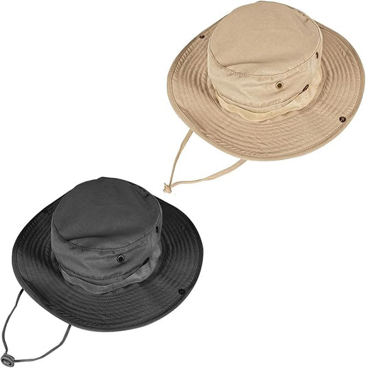 Sun Hats for Men Women Bucket Hat UPF 50+ Boonie Hat Foldable UV Protection Hiking Beach Fishing Summer Safari
