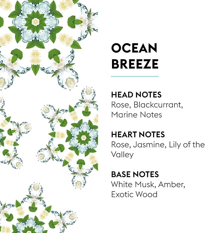 MAISON BERGER - Trio - New Orleans, Charleston and Ocean Breeze - Lampe Berger Fragrance Refill for Home Fragrance Oil Diffuser - Air Freshener - 2 x 16.9 Fluid Ounces - 500 milliliters