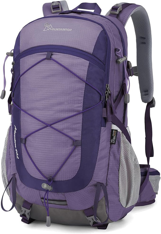 MOUNTAINTOP 18L/25L/40L Hiking Backpack,Lightweight Travel Backpack with Rain Cover for Outdoor Backpacking, Camping