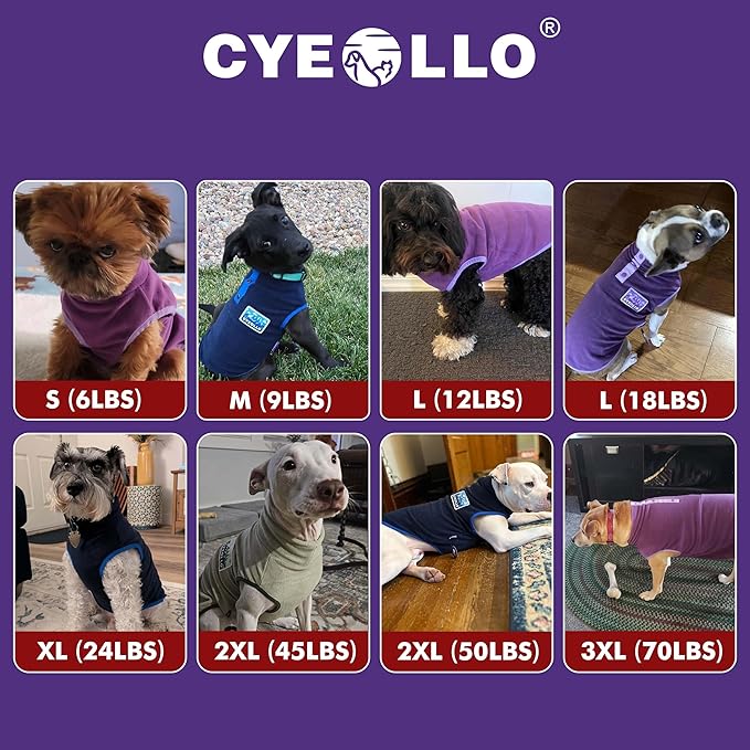 cyeollo Fleece Dog Sweater, Soft Stretchy Fleece Dog Jacket Pullover Turtleneck Dogs Vest Lightweight Coat Warm Winter Pet Clothes, Green XXL