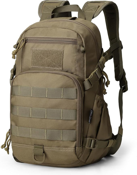 Mardingtop Small Tactical Backpack,Molle Hiking Backpack for Backpacking,Cycling and Biking,15L/25L Backpack