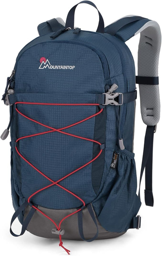 MOUNTAINTOP 18L/25L/40L Hiking Backpack,Lightweight Travel Backpack with Rain Cover for Outdoor Backpacking, Camping