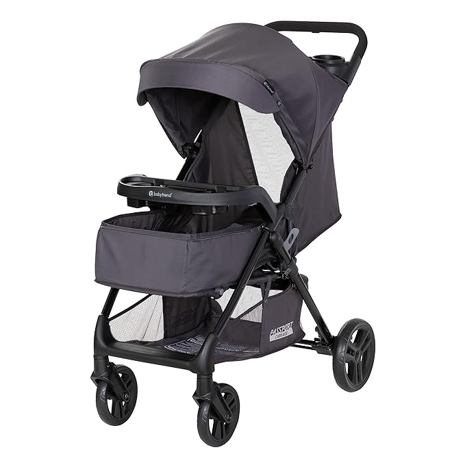 Baby Trend Passport® Carriage Stroller Travel System with EZ-Lift™ Infant Car Seat, Dash Black