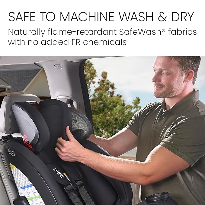 Britax One4Life All in One Convertible Car Seat, 3 in 1 Car Seat & Booster Seat with Easy ClickTight Installation, Extended Rear Facing Capacity, and Breathable SafeWash Fabrics — Teak