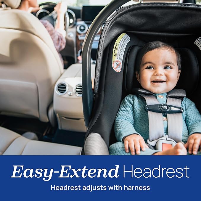 Chicco KeyFit Max Zip ClearTex Infant Car Seat and Base, Rear-Facing Seat for Infants 4-30 lbs., Infant Head and Body Support, Compatible with Chicco Strollers, Baby Travel Gear | Sierra/Beige