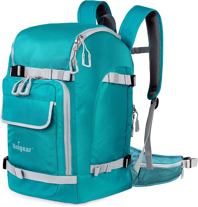Unigear Ski Boot Bag Backpack for Helmet 50L/70L, Goggles, Gloves, Skis, Snowboard & Accessories