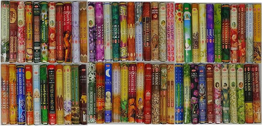 HEM Incense Sticks – 12 Box Variety Pack (240 Sticks Total, 20 Sticks per Box) | Long Lasting Fragrance | Meditation, Relaxation, Yoga, Aromatherapy & Home Fragrance