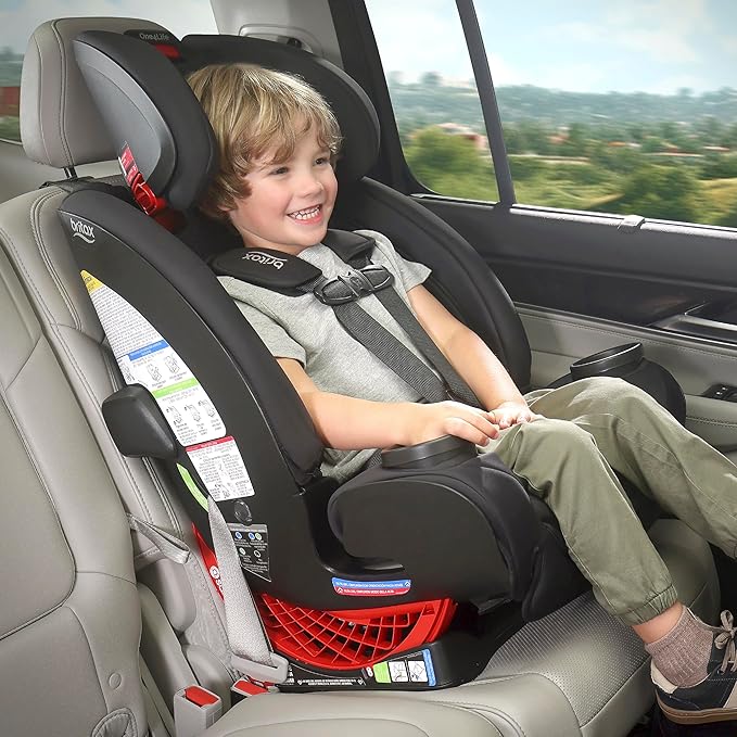 Britax One4Life All in One Convertible Car Seat, 3 in 1 Car Seat & Booster Seat with Easy ClickTight Installation, Extended Rear Facing Capacity, and Breathable SafeWash Fabrics — Parchment
