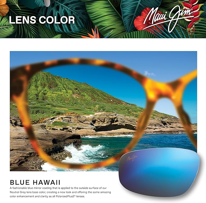 Maui Jim Polarized Women's Anuenue Square Sunglasses