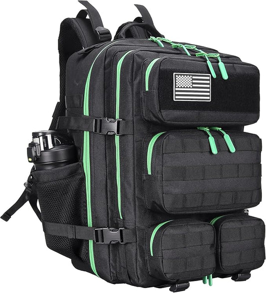 55L Tactical Backpack Heavy Duty Military Rucksack Molle Backpack 3 Day Assault Pack for Work Outdoors