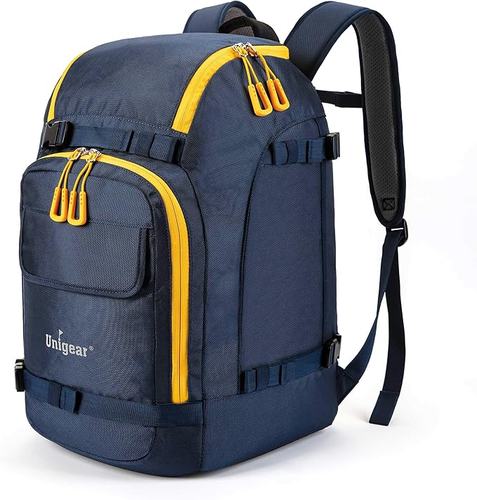 Unigear Ski Boot Bag Backpack for Helmet 50L/70L, Goggles, Gloves, Skis, Snowboard & Accessories
