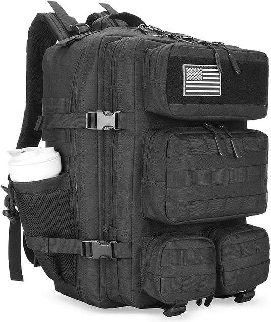 55L Tactical Backpack Heavy Duty Military Rucksack Molle Backpack 3 Day Assault Pack for Work Outdoors
