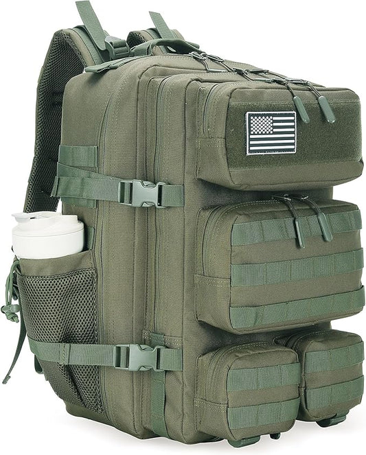 55L Tactical Backpack Heavy Duty Military Rucksack Molle Backpack 3 Day Assault Pack for Work Outdoors
