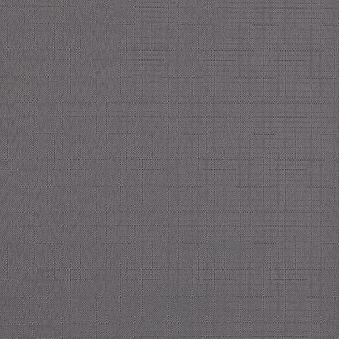 ECLIPSE Kendall Modern Blackout Thermal Rod Pocket Window Curtain for Bedroom or Living Room (1 Panel), 42" x 63", Charcoal